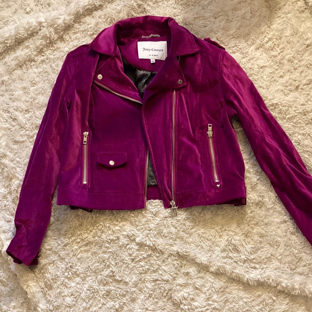 Juicy Couture Pink Jacket Size L